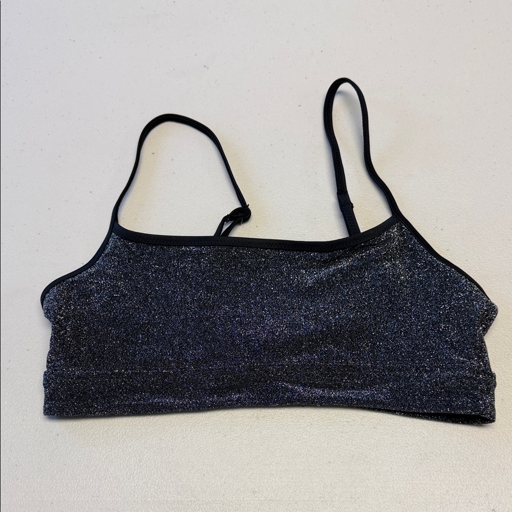 NWT Aerie Shimmer Bikini Top